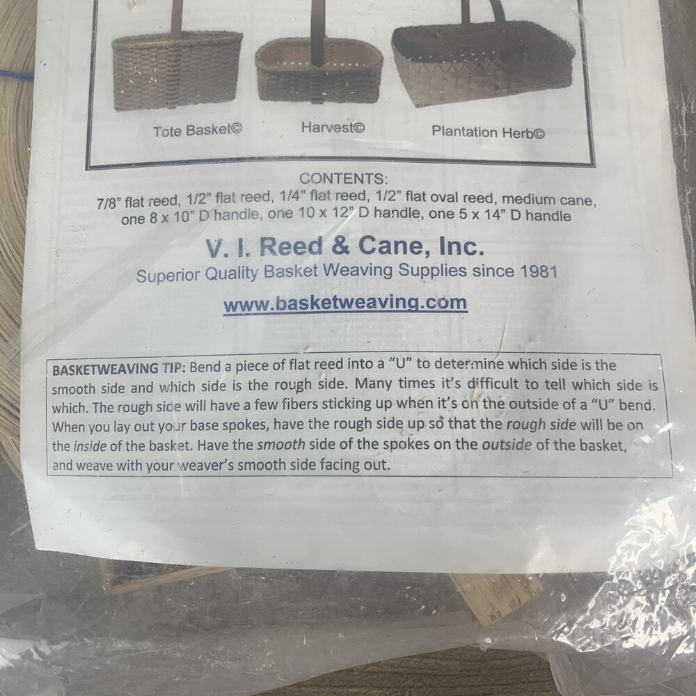 Reed & Cane Inc Picnic Basket Kit The Big Kit Special - 3 Classic Baskets - Picture 6 of 11
